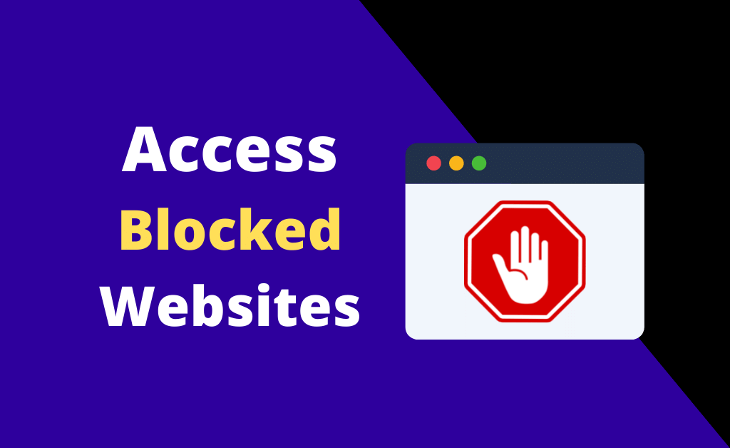 Access blocked website
